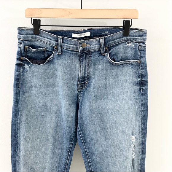 Fidelity Denim Axl Girlfriend Jeans Size 30 - Picture 3 of 6